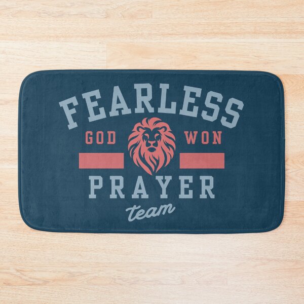 Item preview, Fearless Prayer Team, God Won Lion Mascot, Faith Team Jesus Tribe of Judah  designed and sold by Forevermore.