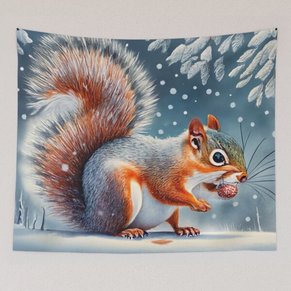 Item preview, Squirrel with a Fluffy Tail designed and sold by Gustavo Navarro.