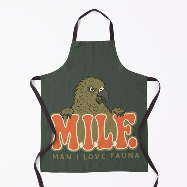 Item preview, Funny Kea M.I.L.F. Man I Love Fauna NZ designed and sold by MvuuStudio.