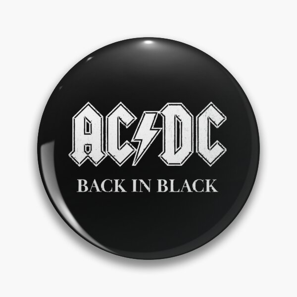 Item preview, Acdc Back In Black Rock Band designed and sold by allmystyle.