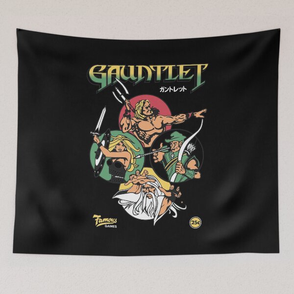 Item preview, Gauntlet Retro Arcade Game Art designed and sold by ANTHONJACKSOA.