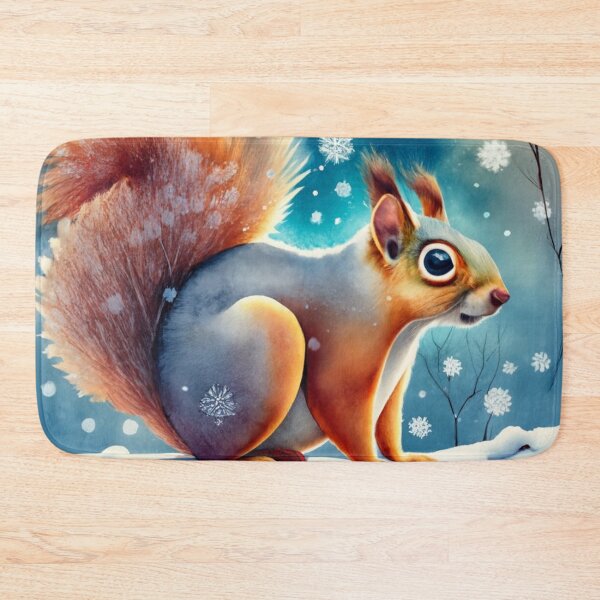 Item preview, Squirrel in a Winter Forest designed and sold by Gustavo Navarro.