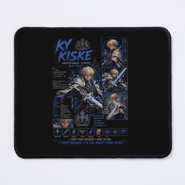 Item preview, Ky Kiske Guilty Gear Strive Blue Warrior Design designed and sold by PrestonChild.