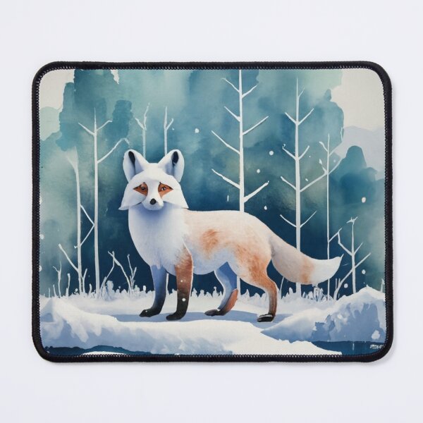 Item preview, Red Fox on a Snowy Ridge designed and sold by Gustavo Navarro.