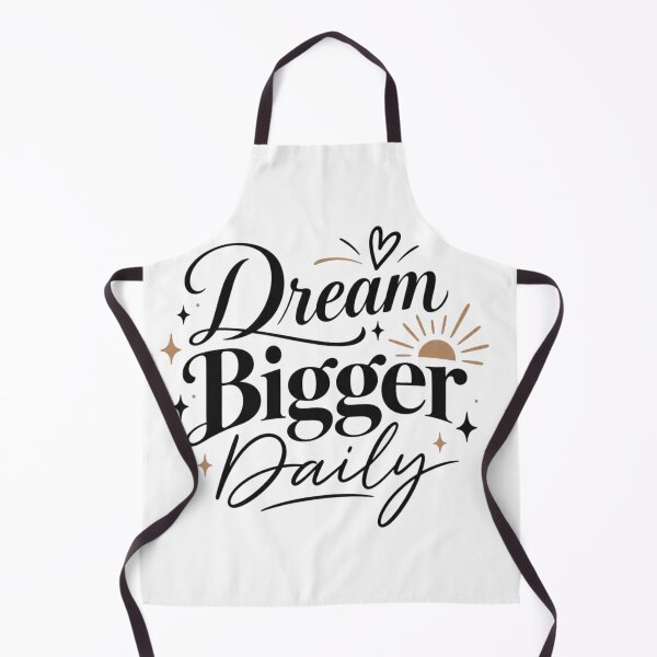 Item preview, Dream Bigger Daily – Inspirational Motivation Quote Design designed and sold by Sanika arts .