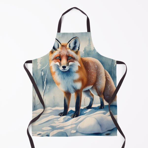 Item preview, Arctic Fox Beneath Winter Moon designed and sold by Gustavo Navarro.
