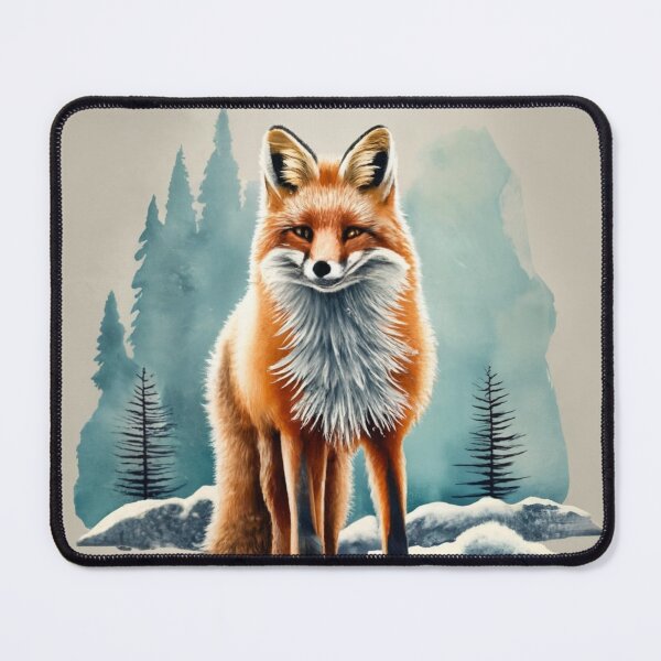 Item preview, Red Fox Standing in Snow designed and sold by Gustavo Navarro.