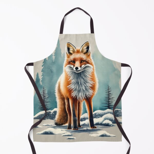 Item preview, Red Fox Standing in Snow designed and sold by Gustavo Navarro.