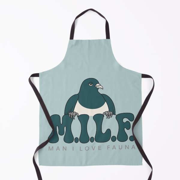 Item preview, Kererū M.I.L.F. Man I Love Fauna NZ Bird designed and sold by MvuuStudio.