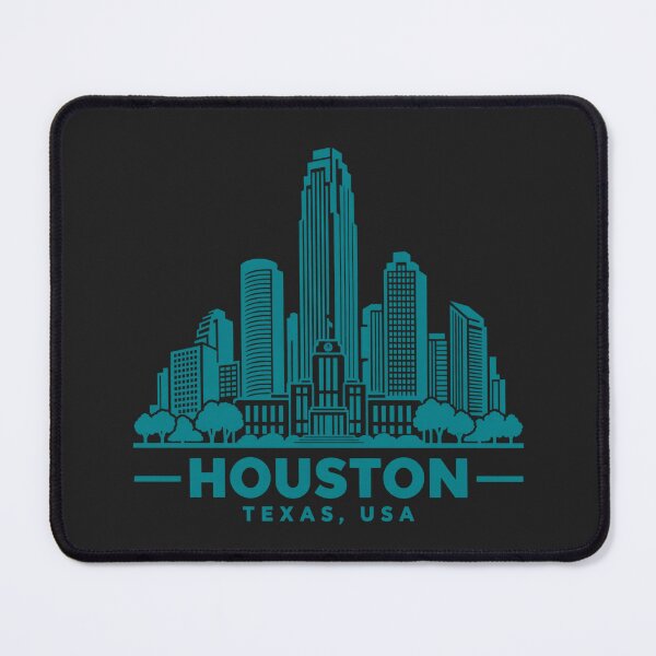 Item preview, Houston Texas USA Line Art Skyline Poster designed and sold by CMYKStudio.