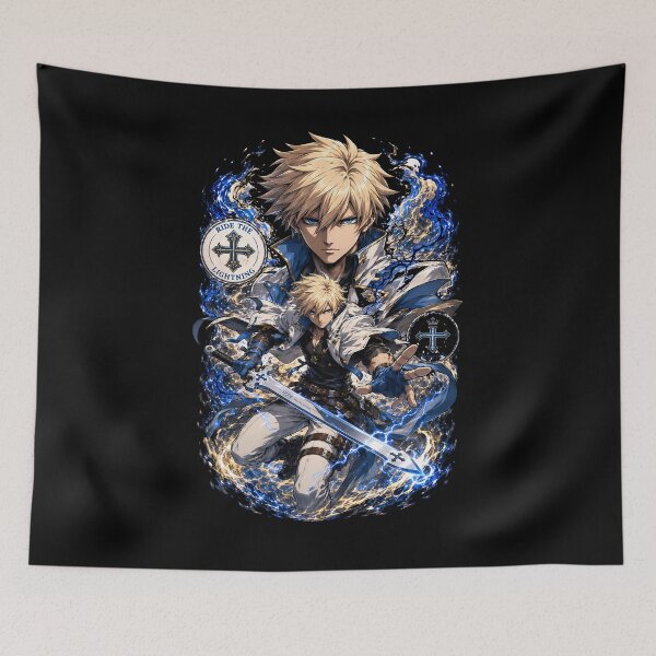 Item preview, Ky Kiske Guilty Gear Strive Anime Character Art designed and sold by PrestonChild.