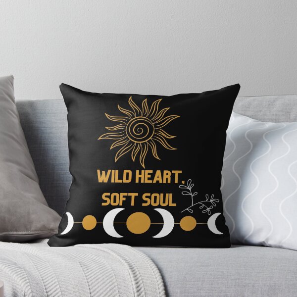 Item preview, Wild Heart Soft Soul Boho Hippie Style Print designed and sold by Pamthedesigner.