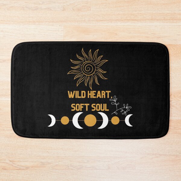 Artikelvorschau, Wild Heart Soft Soul Boho Hippie Style Print entworfen und verkauft von Pamthedesigner.