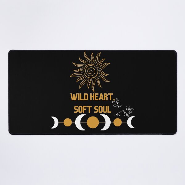 Item preview, Wild Heart Soft Soul Boho Hippie Style Print designed and sold by Pamthedesigner.