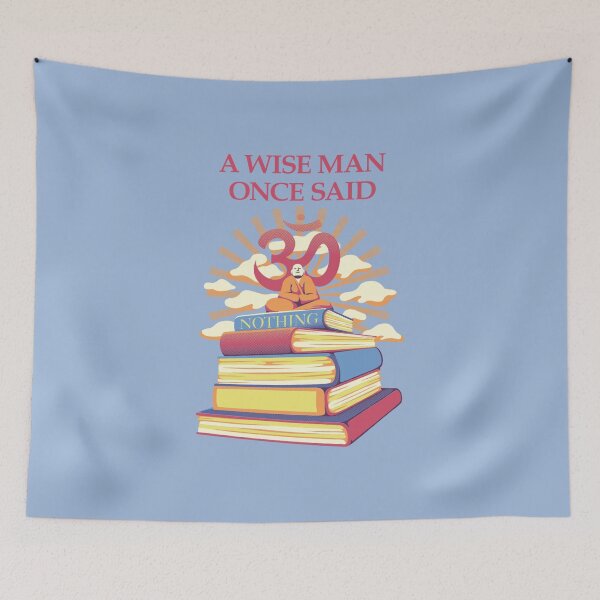 Item preview, A Wise Man Once Said Nothing designed and sold by Tobe Fonseca®.