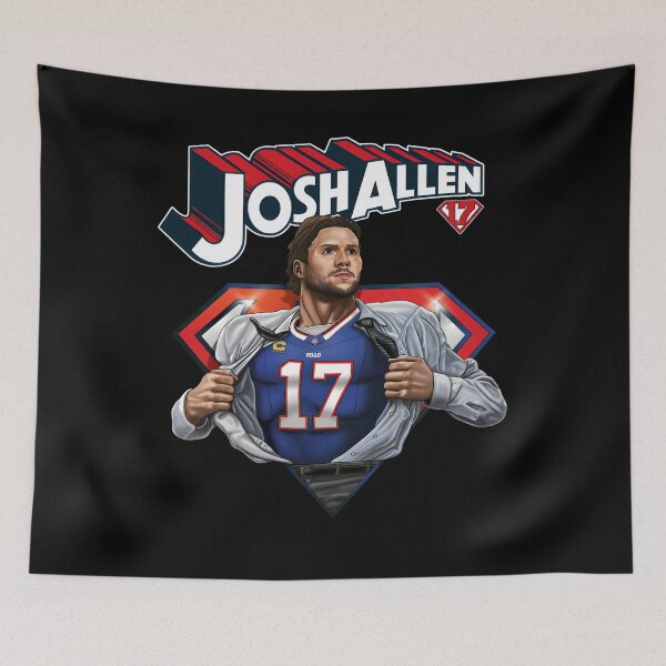 Item preview, Superman Josh Allen Parody Meme designed and sold by Neonmorphy.