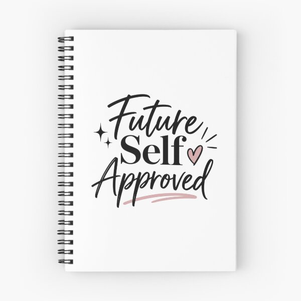 Item preview, Future Self Approved – Motivational Self Growth Quote designed and sold by Sanika arts .