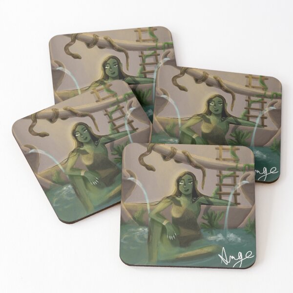 Item preview, Mermaid, Goddess of Snakes designed and sold by AngeArtiste.