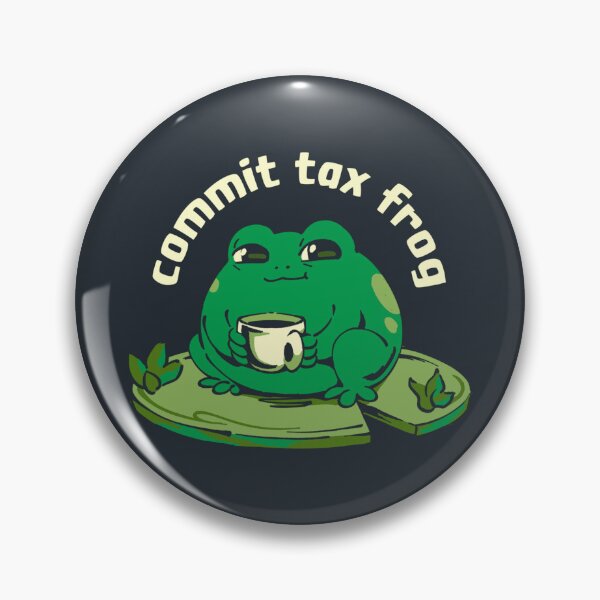 Item preview, Commit Tax Frog designed and sold by Tobe Fonseca®.