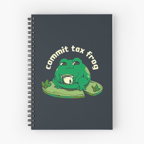 Item preview, Commit Tax Frog designed and sold by Tobe Fonseca®.
