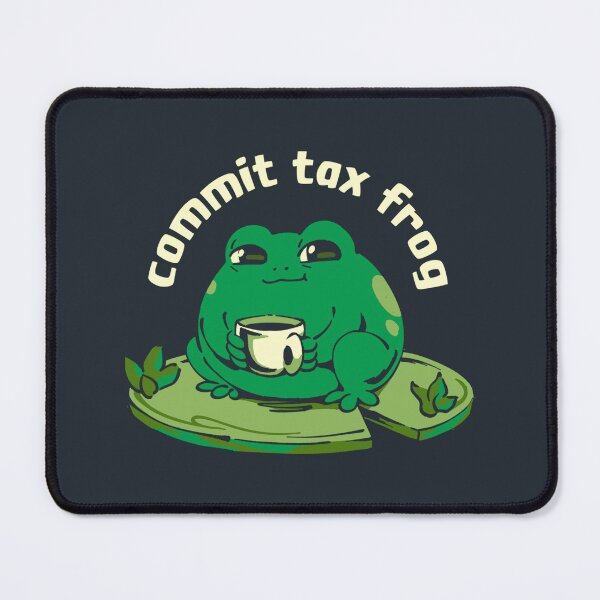 Item preview, Commit Tax Frog designed and sold by Tobe Fonseca®.