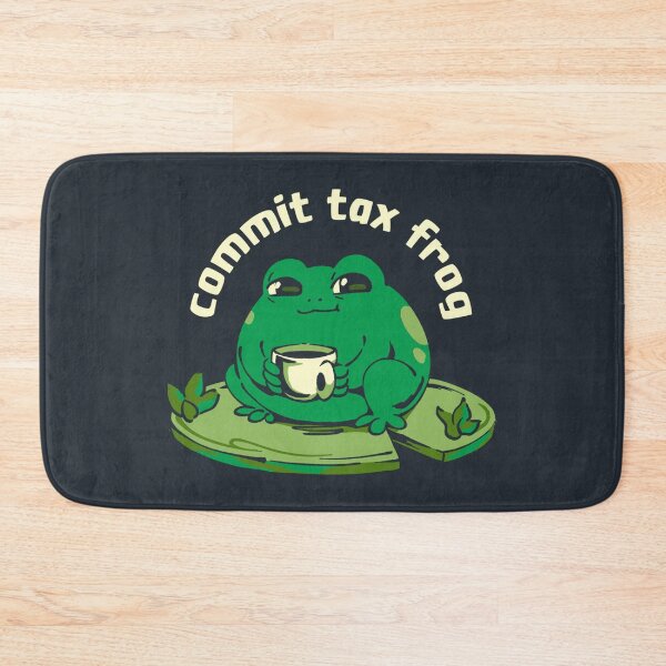 Item preview, Commit Tax Frog designed and sold by Tobe Fonseca®.