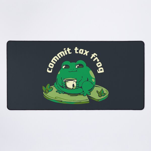 Item preview, Commit Tax Frog designed and sold by Tobe Fonseca®.