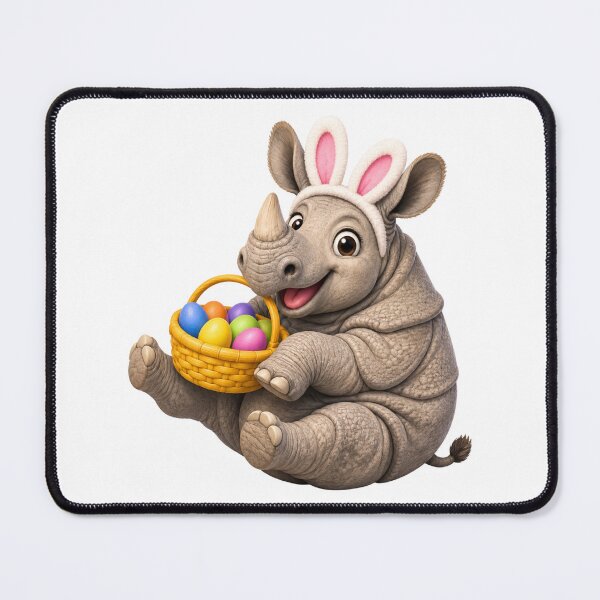 Item preview, Indian Rhinoceros Easter Basket designed and sold by Sillytoe.