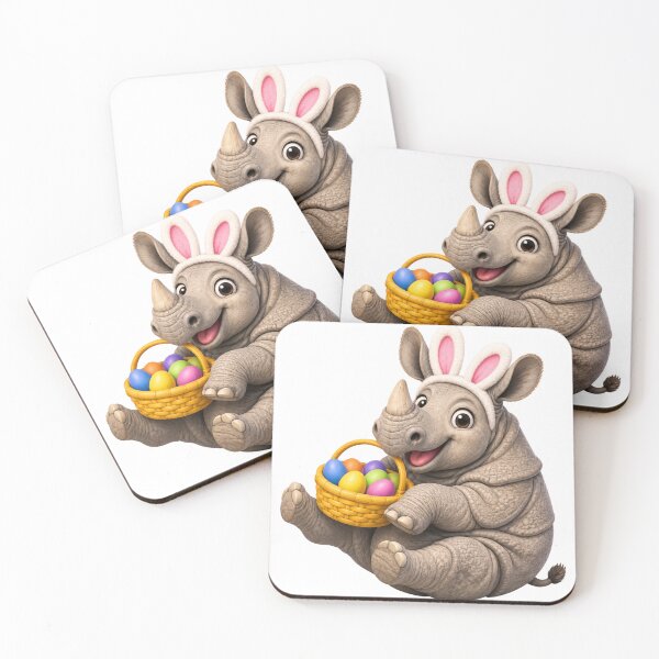 Item preview, Indian Rhinoceros Easter Basket designed and sold by Sillytoe.