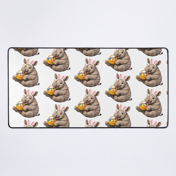 Item preview, Indian Rhinoceros Easter Basket designed and sold by Sillytoe.