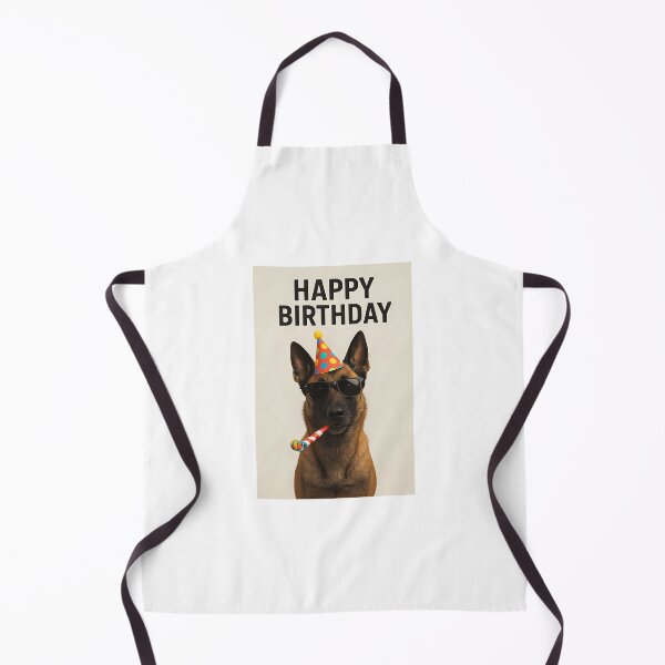 Item preview, Happy Birthday Malinois Card designed and sold by war-aooldridge.