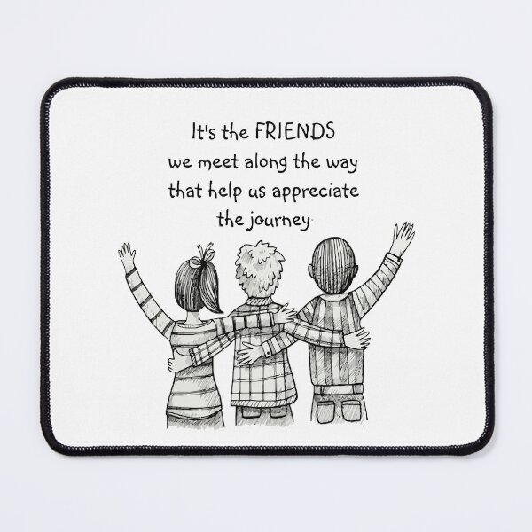 Item preview, Friendship Inspirational Quote designed and sold by countrymouse.