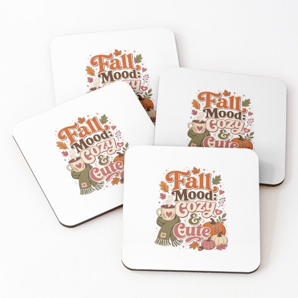 Item preview, Fall Mood: Cozy & Cute – Cute Autumn Design for Women, Cozy Fall Girl Gift designed and sold by PrintSparkDesigns.