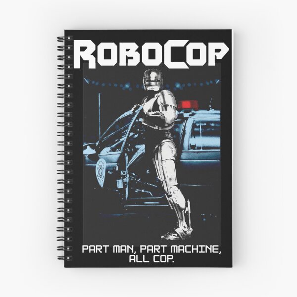 Item preview, RoboCop Part Man Machine All Cop Retro Cinematic Design designed and sold by Jayceansensd.