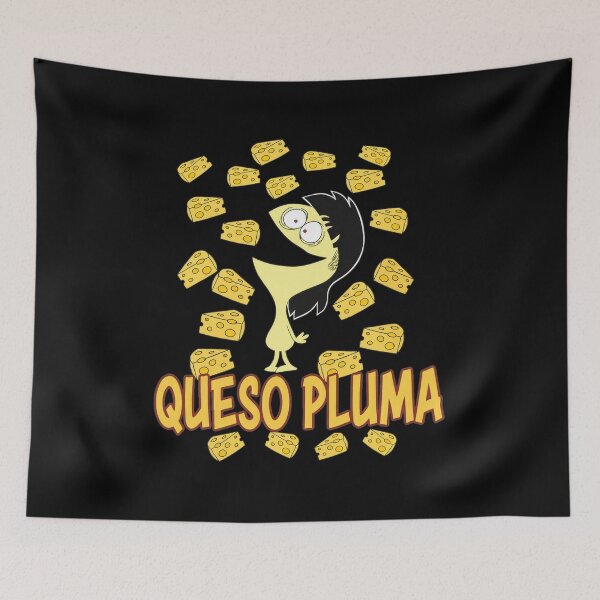 Item preview, Queso Pluma Cartoon Character Cheese Lover Humor designed and sold by Carolineermann.