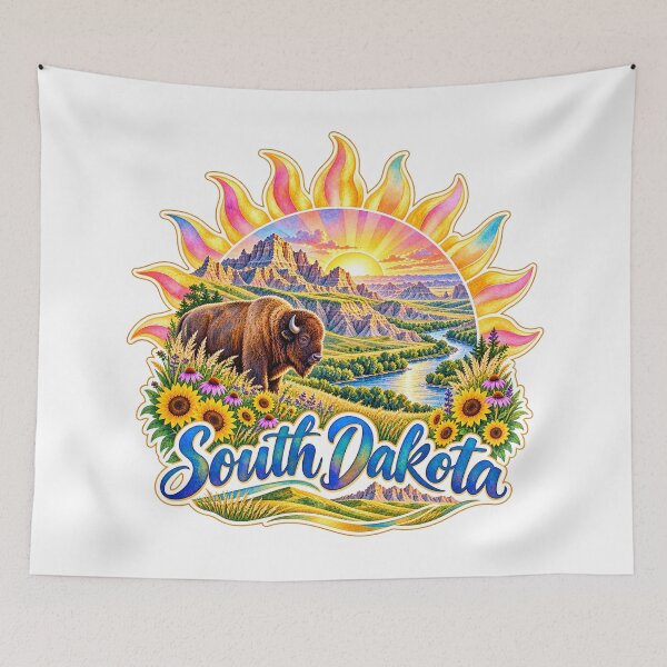 Item preview, Monte Rushmore State Sun designed and sold by Whimspired By Paxx.