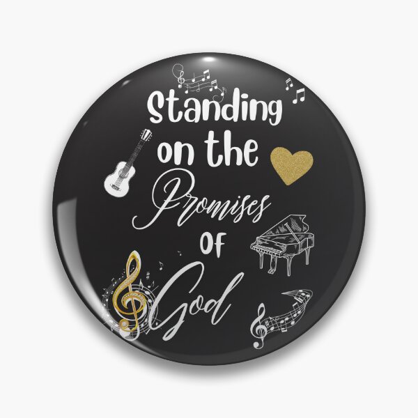 Item preview, Standing on the Promises of God – Christian Music Worship Design designed and sold by TetelestaiWeave.