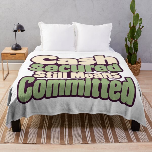 Item preview, Cash Secured Still Means Committed Options Art designed and sold by Bikivuno.