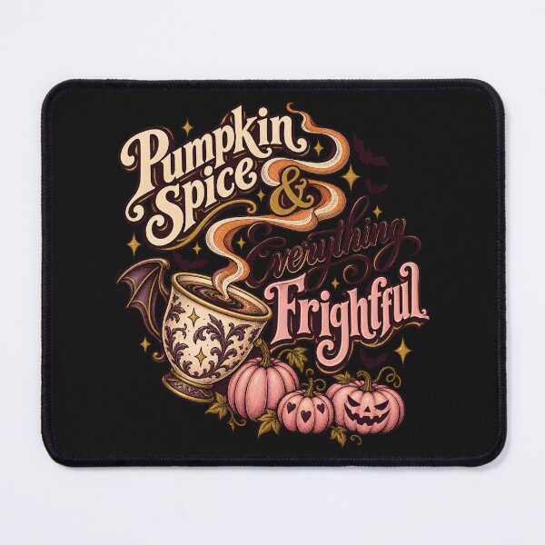 Item preview, Pumpkin Spice & Everything Frightful girly Halloween designed and sold by JollyNib.