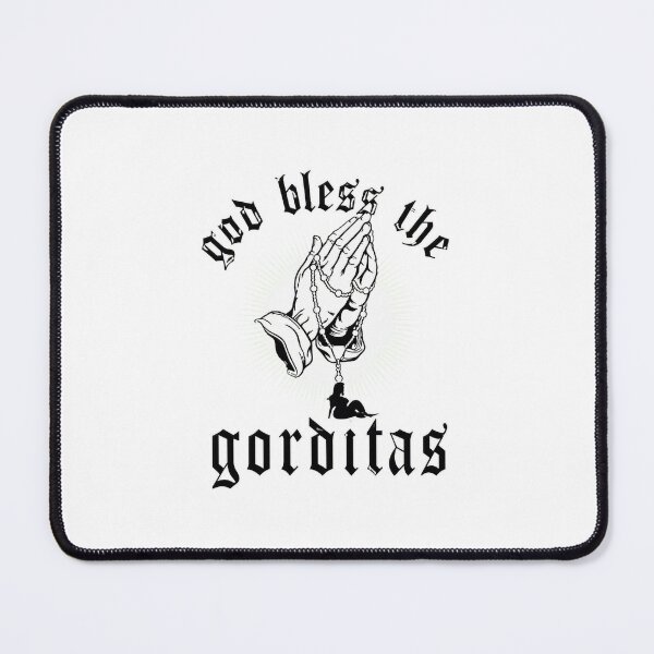 Item preview, God Bless The Gorditas Praying Hands Rosary Sunburst designed and sold by Carolineermann.