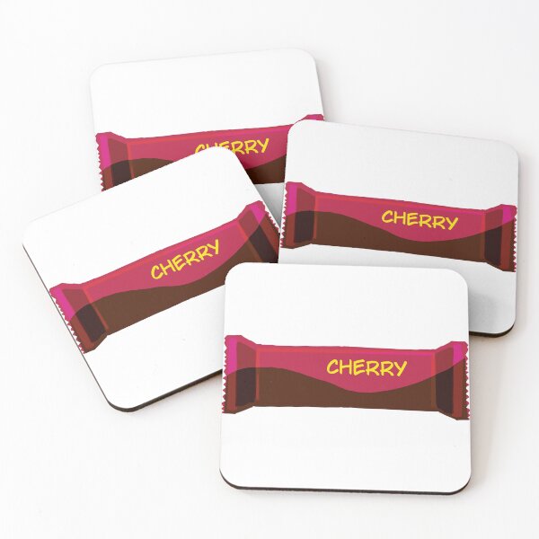 Item preview, Cherry Chocolate Candy Wrapper ( Aussie "Cherry Ripe" Wrapper Inspired) designed and sold by ZodiacGradient.