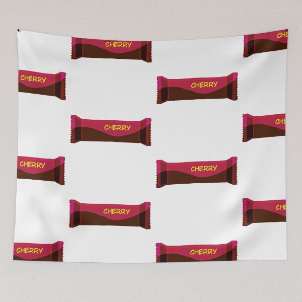 Item preview, Cherry Chocolate Candy Wrapper ( Aussie "Cherry Ripe" Wrapper Inspired) designed and sold by ZodiacGradient.