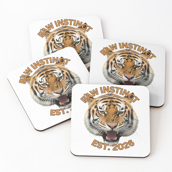 Item preview, Raw Instinct Est 2026 Tiger Photo Art  designed and sold by Debsgiftware .