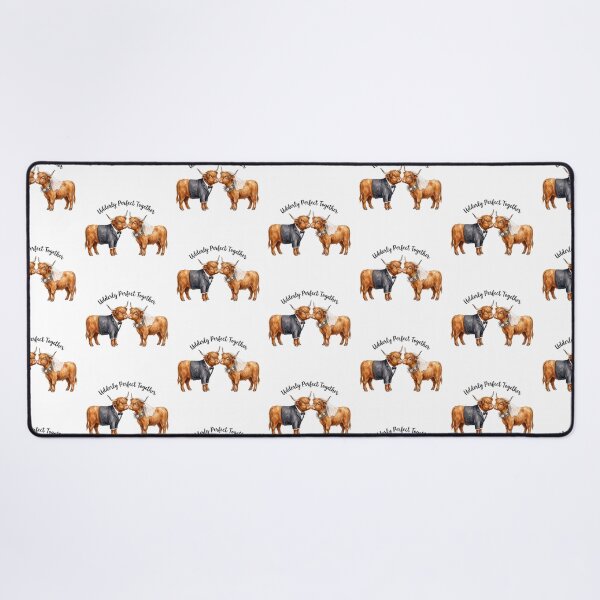 Item preview, Highland Cow Wedding Standing designed and sold by Tiffany Roy.