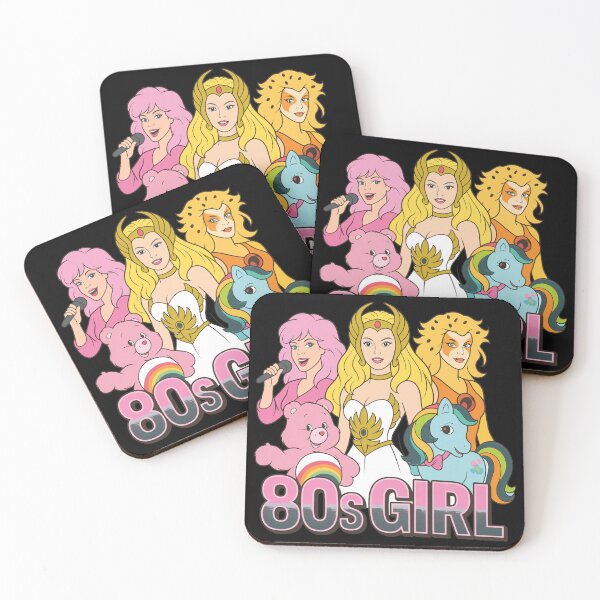 Item preview, 80s GIRL Retro Cartoon Icons Mashup  designed and sold by Jayceansensd.