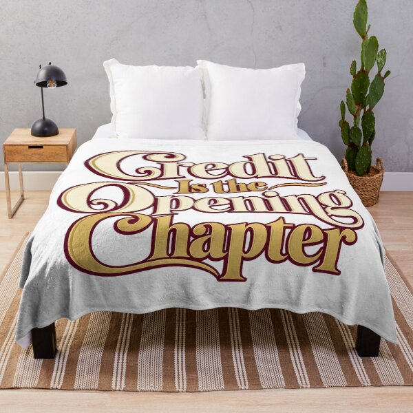 Item preview, Credit Is the Opening Chapter Trading Letters designed and sold by Bikivuno.