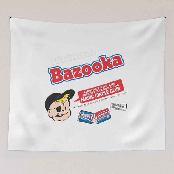 Item preview, Vintage Bazooka Bubble Gum Bazooka Joe Art designed and sold by Jayceansensd.