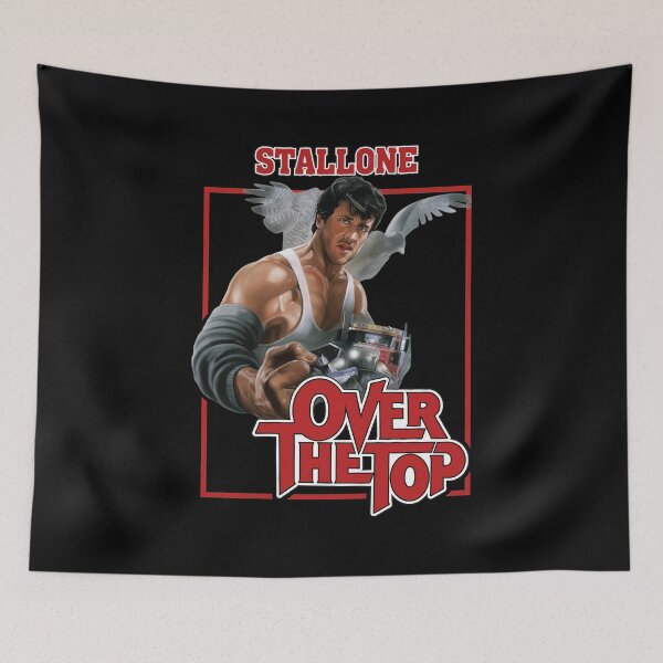 Item preview, Sylvester Stallone "Over The Top" Retro Movie Art designed and sold by Jayceansensd.