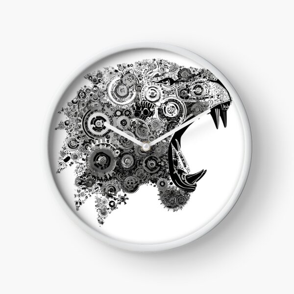 Item preview, Mechanical Roar – Cybernetic Lion Head Made of Gears designed and sold by Alphakenon.