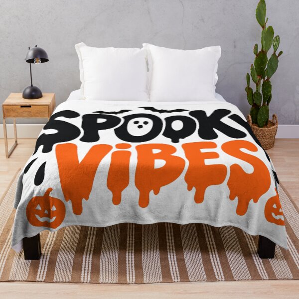 Item preview, Spooky Vibes Cute Halloween Typography designed and sold by mazyoy.